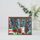Carte de Noël Winter Wonderland (Debout devant)