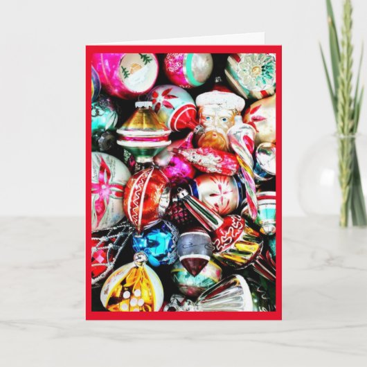 Carte de Noël "Wishing You Happy Memories" (Devant)