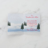 Carte de Noël Yorkie Chien Yappy sur mesure (Intérieur)