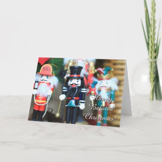 Carte de noix de Noël Joyeux (Devant)