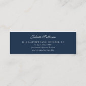 Carte de nom de diplôme | Carte d'insertion de typ (Dos)