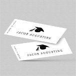 Carte de nom de diplôme - Faire-part Insertion<br><div class="desc">Faire-part de la carte de nom de diplôme - Utilisez-la pour obtenir un diplôme d'études collégiales ou secondaires et incluez la carte de nom 3x1" comme insert avec votre faire-part de diplôme.</div>
