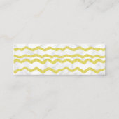 Carte de nom de diplôme Insère du marbre d'or (Dos)