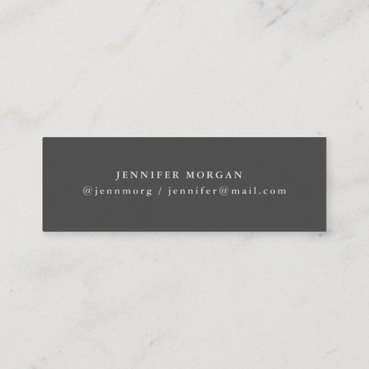 carte de nom de graduation de script or (Dos)