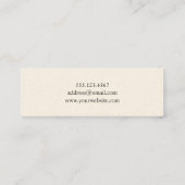 Carte de nom de la Faire-part de graduation de scr (Dos)