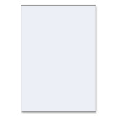 Carte de nom de la Fête des mariées Bleu Bow (Dos)