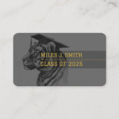 Carte de nom du diplômé (Devant)