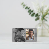 Carte de nom du diplômé | Aigle (Debout devant)