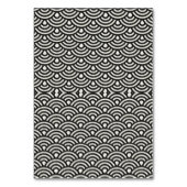 Carte de nom du Motif de l'emplacement du Mariage (Dos)