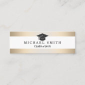 Carte de nom moderne élégante (Devant)