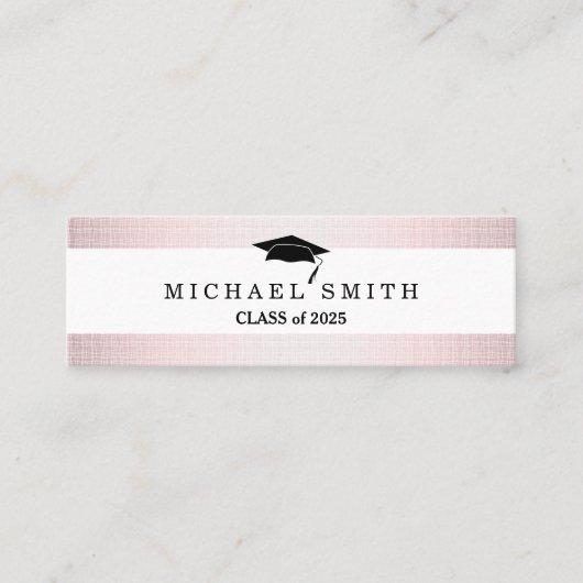 Carte de nom moderne élégante (Devant)