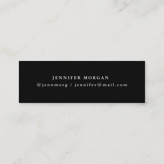 Carte de nom photo Gold Script Graduation (Dos)