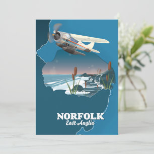 carte de Norfolk East Anglia