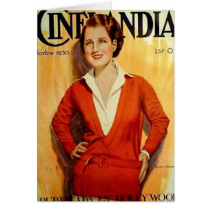 Carte de Norma Shearer Cinelandia