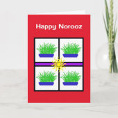 Carte de Norouz joyeuse (Devant)