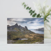 Carte de Norvège de l'île Senja (Debout devant)