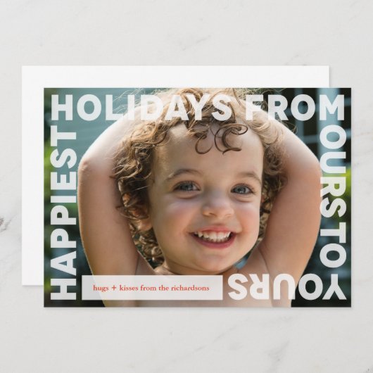 Carte De nos à vos (Devant / Derrière)