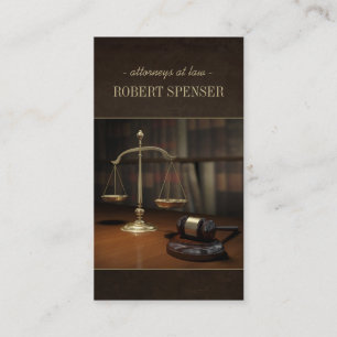 Carte de notaire d'échelle de justice d'avocats