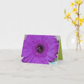 Carte de note (Fleur jaune)