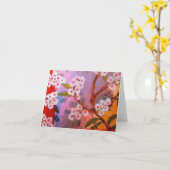 Carte de note (Fleur jaune)