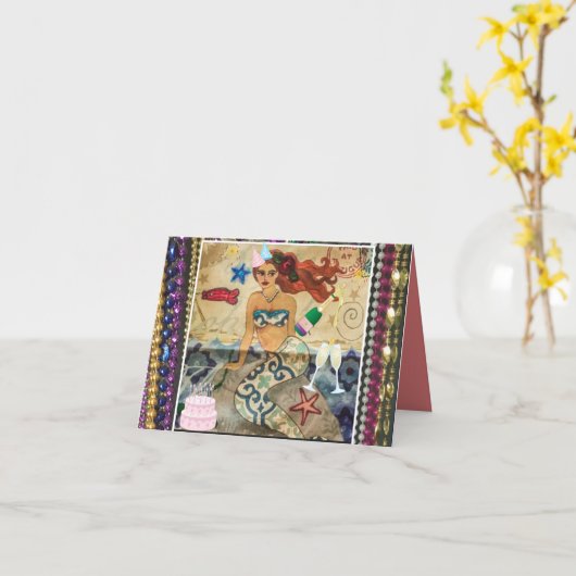 Carte de note (Fleur jaune)