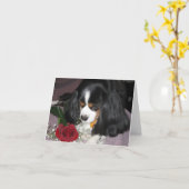 Carte de note (Fleur jaune)