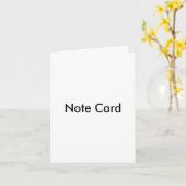 Carte de Note (Fleur jaune)