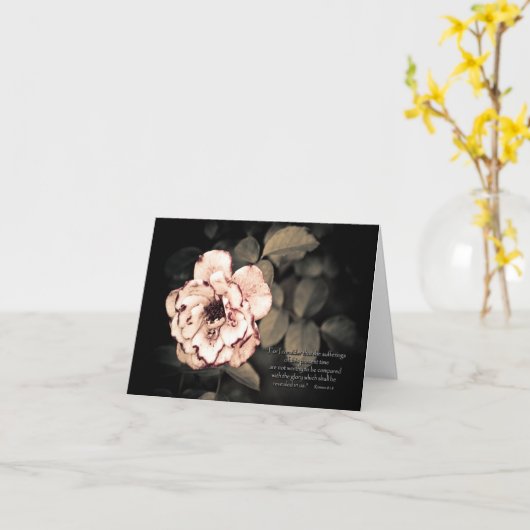 Carte de note - 8h18 de Romains (Fleur jaune)