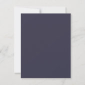 Carte de note à bordure inspirée du timbre Navy fo (Dos)