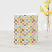 Carte de note à découper (Fleur jaune)