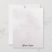 Carte de note à plat Anne of Green Gables (Dos)