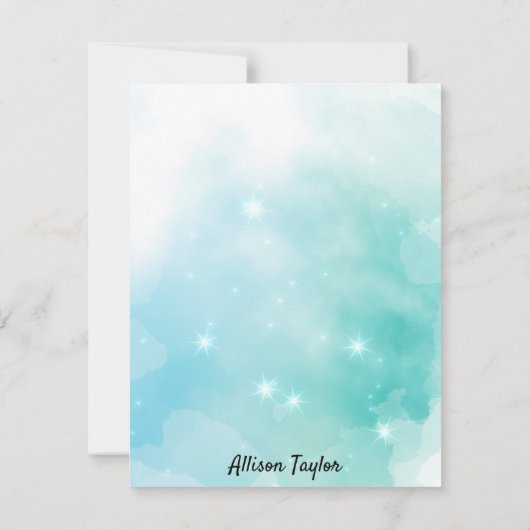 Carte de note à plat Anne of Green Gables (Dos)