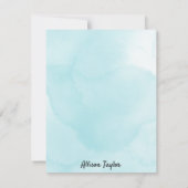 Carte de note à plat Anne of Green Gables (Dos)