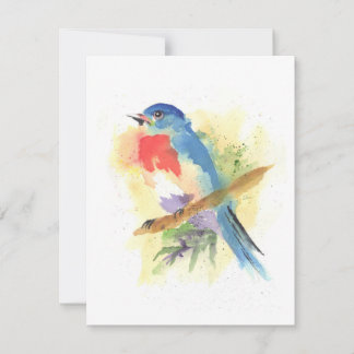Carte de note à toutes les occasions Bluebird #3
