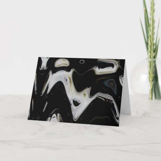 Carte de note Abstraite Cerius Night-Blooming (Devant)