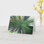 Carte de note Abstraite Lilacs (Fleur jaune)