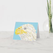 Carte de note / Aigle (Devant)