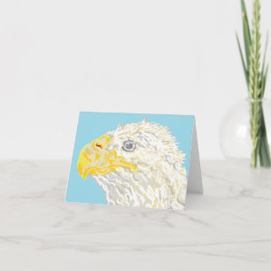 Carte de note / Aigle