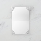 Carte de note amish de boguet de Penn de pont (Intérieur)