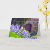 Carte de note "Amorosa" (Fleur jaune)