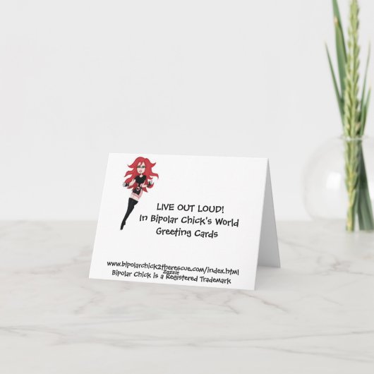 Carte de note amplifiée (Dos)