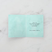 Carte de note Anniversaire Unicorn (Intérieur)