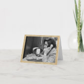 Carte de note "Appel de téléphone vidéo" de style  (Devant)