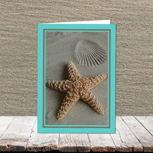 Carte de note Aqua Beach