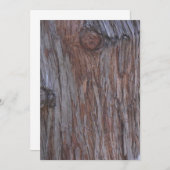 Carte de note Arbres hommes (Devant / Derrière)