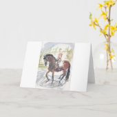 Carte de note - art de dressage (Fleur jaune)