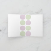 Carte de note Artichokes pourpre (Intérieur)