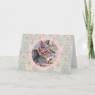 Carte de note artistique de style Vintage Cute Gre