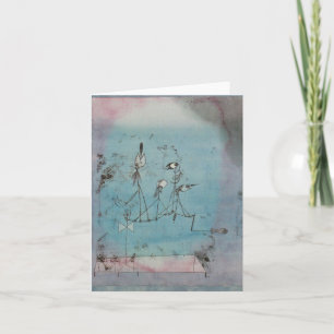 Carte de note automatique Paul Klee Twitter