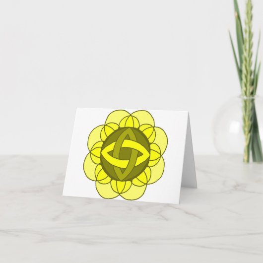 Carte de note "Balancing Solar Plexus Chakra" (Devant)